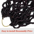 thumbnail image 4 of 1 Bundles/Lot 20 Inch Long Spring Twist Crochet Braids Bomb Twist Crochet Hair, Afro KiLELINTAy Curly Crochet Braids Synthetic Hair Extensions for Hair Braiding,70g, 4 of 8