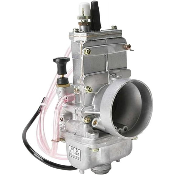 Mikuni TM Series Flat Slide Carburetor 36mm Silver Smoothbore for Street Off-Road ATV UTV Snow (TM36-2)
