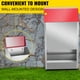thumbnail image 4 of Comedero para aves de corral galvanizado VEVOR con capacidad para 50 libras de comederos para pollos sin desperdicio 13.8x11x25.6in Comedero colgante para pollos con, 4 of 8