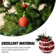 thumbnail image 3 of Bewildely Bola de árbol de Navidad de 6 piezas, diseño de escena exquisita para el hogar, accesorio de tamaño pequeño DIY, colgante de Navidad de Año Kits de decoración para fiestas Tipo 1 Bewildely HA070114-01, 3 of 6