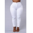 thumbnail image 3 of Pantalon Jean Moulant Décontracté en Denim Extensible pour Femmes, Taille Haute, Leggings, Jeans, Pantalons, 3 of 6