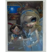 Disney Pinocchio and the Blue Fairy Becket Griffith Postcard Wonderground New