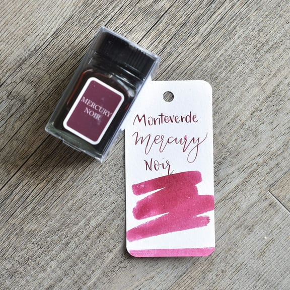 Monteverde Ink Bottle - Mercury Noir