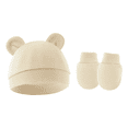 thumbnail image 4 of "Juego De 4 Sombreros Para Bebés y guantes tonos Lab. g  nude ", 4 of 5