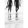 thumbnail image 3 of Beddoes, Ingrid 11x14 Black Modern Framed Museum Art Print Titled - Surf I, 3 of 5