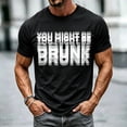thumbnail image 5 of cocolona Mens Graphic Funny Tees Crew Neck Short Sleeve Print T-shirts Fashion Casual Pullover Tops, 5 of 5