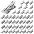 thumbnail image 5 of Stainless Steel Pool Cover Clips 48 Pack for Above Ground Pools Winter Windproof Secure Attachment Easy Installation, 5 of 5