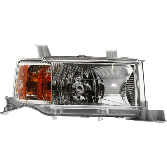 Headlight For 2004-2006 Scion xB Wagon Base Model Right Clear Lens With Bulb
