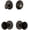 Bronze, variant on Grandeur 853384 Georgetown Solid Brass Rose Single Cylinder Keyed Entry Deadbolt And