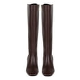 thumbnail image 2 of Ninety Union BRIDGE Tall Shaft Square Heel Boot, Brown, 11, 2 of 5