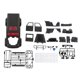 thumbnail image 4 of RC Body Shell Kit, Plástico Duradero De Alta Resistencia RC Body Shell De Alta Confiabilidad Para 1/12 RC Car ANGGREK Otros, 4 of 8