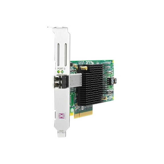 HPE StorageWorks 81E - Host bus adapter - PCIe 2.0 x4 / PCIe x8 - 8Gb Fibre Channel - for ProLiant DL120 G7, DL165 G7, DL360 G7, DL380 G6, DL380 G7, DL580 G5, SL160s G6