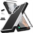 thumbnail image 1 of wonima11 Phone Case for Galaxy S22 Ultra 5G SM-S908U Case with Tempered-Glass Screen Protector, Cute Clear Mandala Pattern Full Body Protective Cover Cases for Samsung Galaxy S22 Ultra 5G (Mandala), 1 of 1