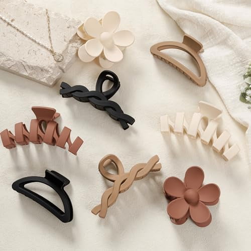 Girls Mermaid Hair Bows – 2 Piece Set With Wavy Ribbon Streamers, Elastic Hair Ties | Party & School Hair Accessories
