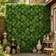 thumbnail image 4 of Panel de Cercado de Seto Artificial 60x40cm Pantalla de Privacidad de Hojas Falsas para Balcón Jardín Decoración Exterior, 4 of 6