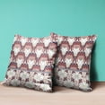 thumbnail image 4 of Fluffy Navy Shag Accent Throw Pillow, 4 of 5