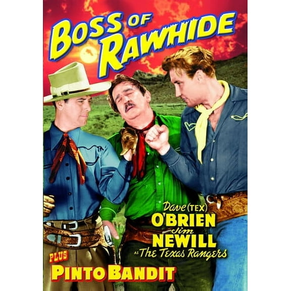 Boss of Rawhide / The Pinto Bandit (DVD), Alpha Video, Western