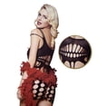 thumbnail image 2 of Baby Doll Adda Lingerie Modelo Cesena, Vestido de red, Color negro, 2 of 3
