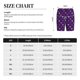 thumbnail image 3 of Balery Purple Mardi Gras Pantalones cortos de pijama de punto de algodón para hombre con cinturilla y bolsillos-Small, 3 of 6
