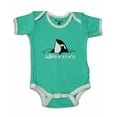 thumbnail image 3 of Wild and Cozy - Whale of a Time Onesie for Baby Boys' 27744-3-6Months (turquoise), 3 of 3