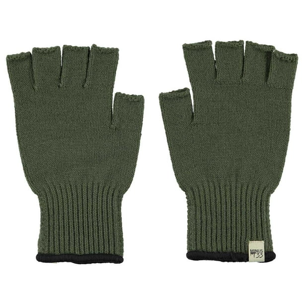 Merino Wool Fingerless Gloves