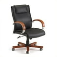 thumbnail image 1 of OFM Apex Mid-Back Executive Leather Office Chair in Cherry, 1 of 1