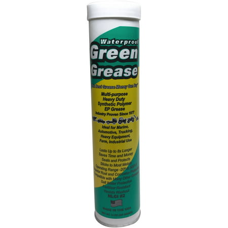 Omni Lubricants Waterproof Green Grease, 14 oz