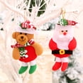 thumbnail image 3 of Merry Christmas Decorations Red Santa Snowman Elk Bear Pendant Xmas Tree Hanging Ornaments Crafts for Home Decor Supplier Gifts, 3 of 5