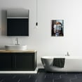thumbnail image 2 of Stupell Industries dog Reading The Newspaper On Toilet Funny Painting framed Wall Art By Lucia Heffernan, 2 of 8