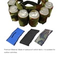 thumbnail image 2 of Soidarity Bolsa de cinturón Botella Cintura Cerveza Funda colgante Botellas de vino Soporte de lata de bebida Organizadores de almacenamiento Kits de desorden para acampar Azul, 2 of 6
