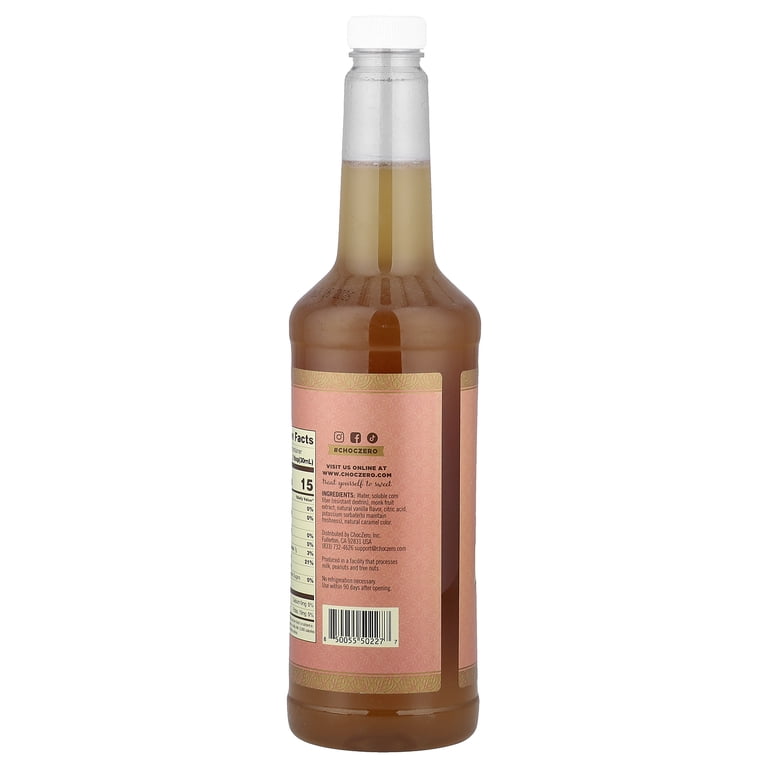 ChocZero Premium Syrup, Toasted Marshmallow, Sugar Free, 25.4 fl