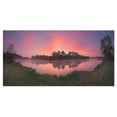 thumbnail image 2 of Purple Tinged Lake Sunrise View - Landscape Artwork Canvas, 2 of 3