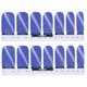 thumbnail image 1 of 14 Uds. De pegatinas autoadhesivas para uñas, tira de esmalte de uñas a la moda con purpurina DIY, envolturas completas, calcomanía 08, 1 of 8