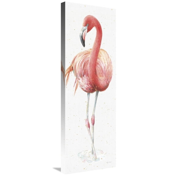 Global Gallery's 'Gracefully Pink VI' By Lisa Audit Stretched Canvas Wall Art