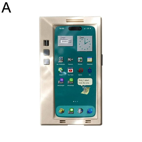 White for iPhone 16 Applicable iPhone16 Retro Phone Case for Windows Nostalgic Apple Phone Full Package 3D Printing DIY