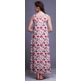 thumbnail image 3 of Bimba Nuisettes en Rayonne Imprimées pour Femmes Robe Sans Manches Tenue de Nuit Robe Maxi-2x, 3 of 5