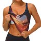 thumbnail image 3 of Balery Red And Blue Fire Cloud Dragon Sujetadores deportivos con espalda cruzada para mujer, acolchados, sin costuras, de alto impacto, ideales para yoga, gimnasio, entrenamiento y fitness.-Large, 3 of 8
