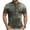 Army Green, variant on Mens Cycling Jersey Cycling Shirt Short Sleeve Bike Riding Shirt, Digital Pixel Camo Top, Zippered Back Phone Pocket with 3 Cargo Pouches, Quick Dry Breathable Bicycle Tee