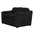 thumbnail image 3 of Sala 3-2 TRINITY Aston 2 piezas ( Sofá, Love Seat ) Negro Para Sala, 3 of 12