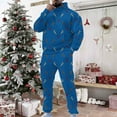 thumbnail image 2 of Mens Christmas Sweatsuits 2 Piece Sets Outfits Christmas Tracksuits Xmas Holiday Jogging Suits Hoodie and Sweatpants Set, 2 of 5