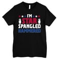 thumbnail image 3 of FLAGWIX Funny American Gifts - I'm Star Spangled Hammered, Patriotic 4th Of July Gifts - Mens Shirts, 3 of 6