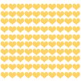 thumbnail image 2 of Decoración de pared espejo acrílico corazón pegatina autoadhesiva 3D calcomanía para niños dormitorio sala de estar, dorado 100 Piezas Advancent HA002694-03, 2 of 6