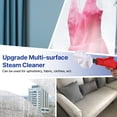thumbnail image 2 of Graflsoa 6-Level Adjustable Handheld Steam Cleaner with Touch Screen, 2500W High-Power Multi-Surface Cleaning, 1000ml Large Tank, Lightweight & Portable Design for Home, Car, and Glass Cleaning (Red,, 2 of 6