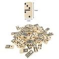 thumbnail image 5 of WE Games Double 12 Dominoes in Wooden Treasure Box, Ivory Color, 5 of 7