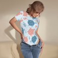 thumbnail image 5 of Naloa Sea Turtle Women's Short-Sleeved Onesie, One-Piece Swimsuit for Parties, dates, clubs - Medium, 5 of 9