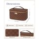 thumbnail image 5 of Bolsa de maquillaje Prite, organizador portátil de cosméticos, impermeable, 5 of 6
