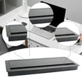 thumbnail image 6 of JWQFBC Desk Cable Management Box Wire Hide Efficient TV Wires Wire Storage Covers Cable Black, 6 of 9