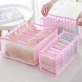 thumbnail image 1 of Vaidha Household Foldable Mesh Underwear Storage Box Socks Bra And Panties, 1 of 3