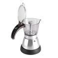 thumbnail image 3 of Falleo Clearance 480W 1100V 300ML/6 Cups Electric Detachable Home Kitchen Espresso Moka Coffee Maker Pot US Plug, 3 of 5