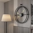 thumbnail image 4 of Reloj de pared grande de 20 pulgadas, reloj Retro europeo, reloj de pared grande tamaño decorativo Vintage para /lo negro Colco Reloj de pared, 4 of 7